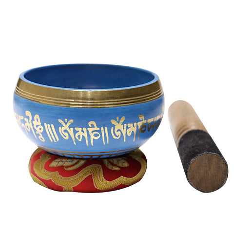 Blue Tibetan Singing Bowl-ToShay.org