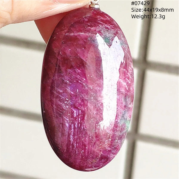 Red Ruby Zoisite Light Pendant-ToShay.org