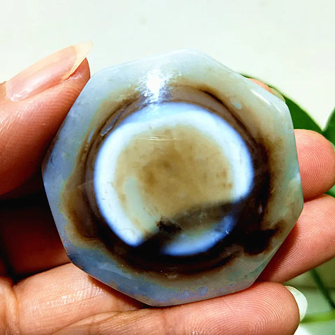Yellow Agate Eye Stones-ToShay.org