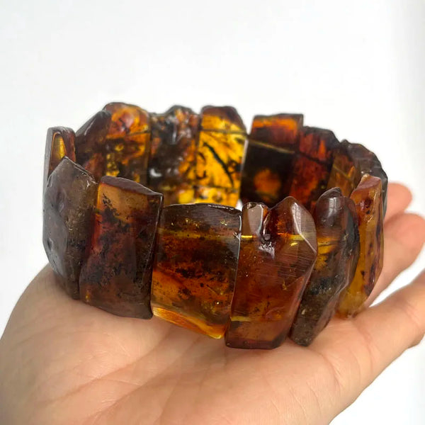 Yellow Amber Bracelet-ToShay.org