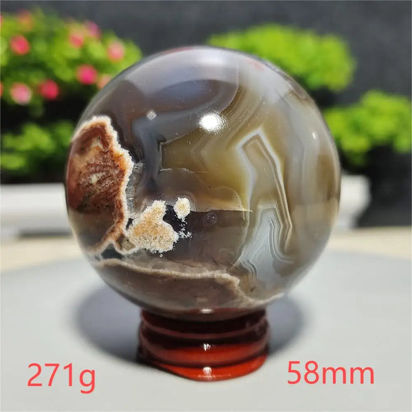 Grey Agate Ball-ToShay.org