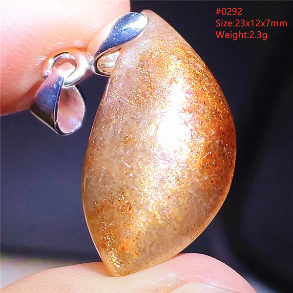 Orange Sunstone Pendant-ToShay.org
