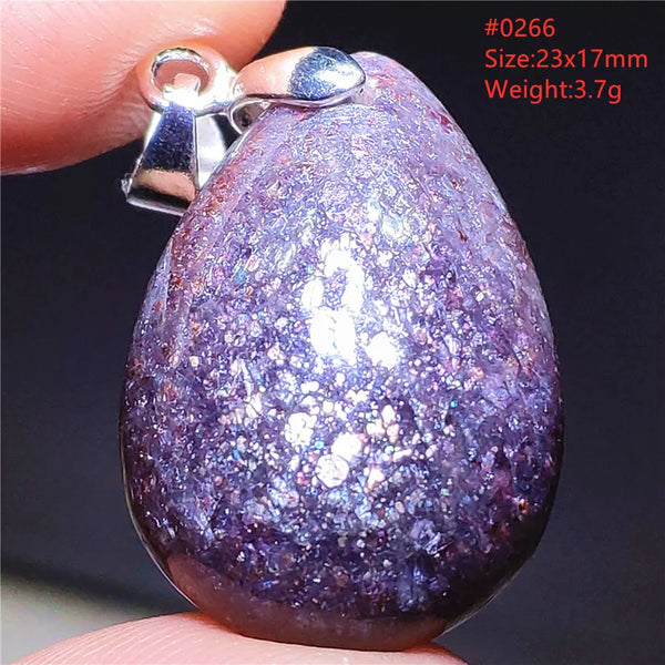 Red Blue Lolite Pendant-ToShay.org