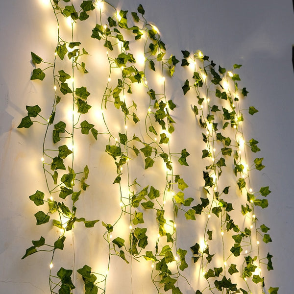 Green Leaf String Lights-ToShay.org