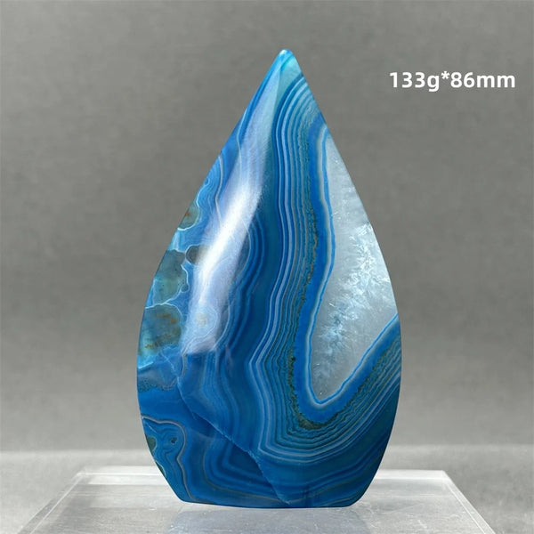 Blue Agate Torch-ToShay.org