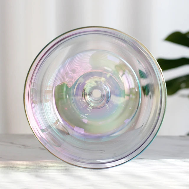 Clear Crystal Double Singing Bowl-ToShay.org