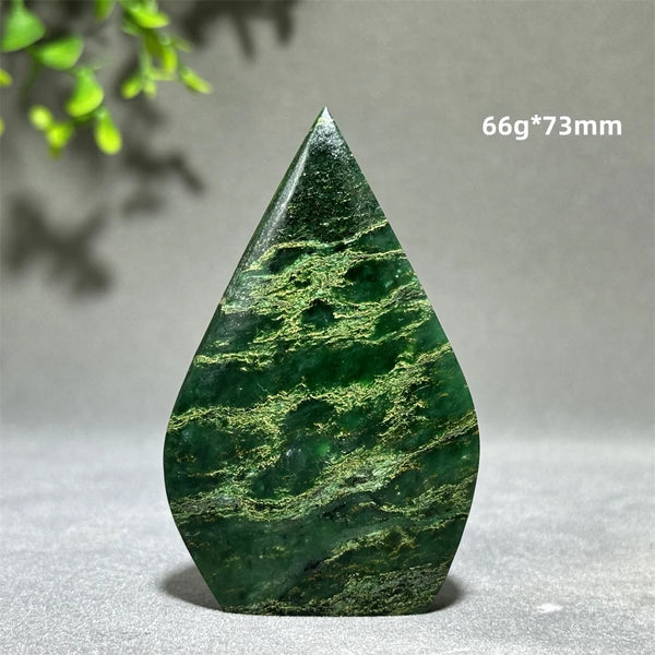Green Emerald Agate Torch-ToShay.org
