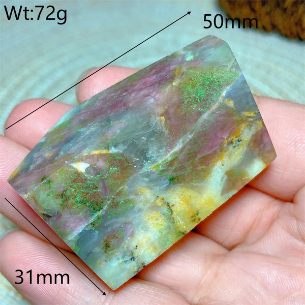 Pink Tourmaline Slice-ToShay.org