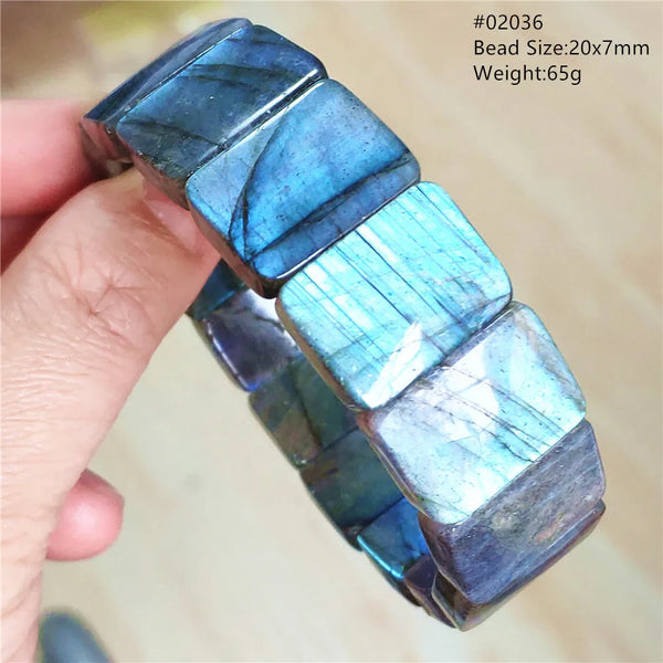 Blue Labradorite Bracelet-ToShay.org