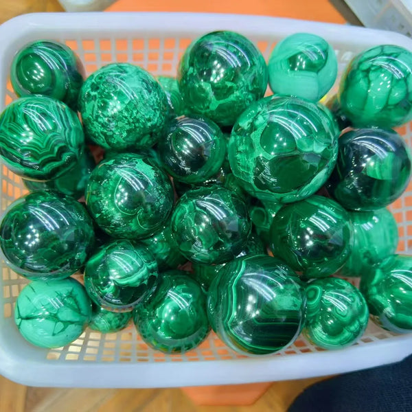 Green Malachite Ball-ToShay.org