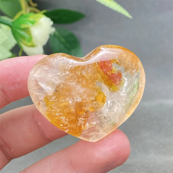 Clear Crystal Heart-ToShay.org