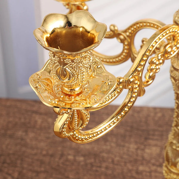 Gold Embossed Candelabra-ToShay.org