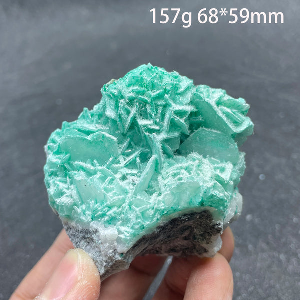 Blue Antlerite Quartz Crystal-ToShay.org