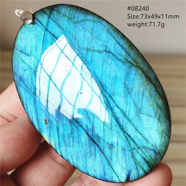 Blue Light Labradorite Pendant-ToShay.org