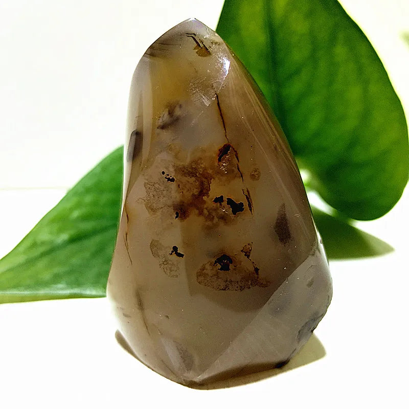Yellow Moss Agate Flame-ToShay.org