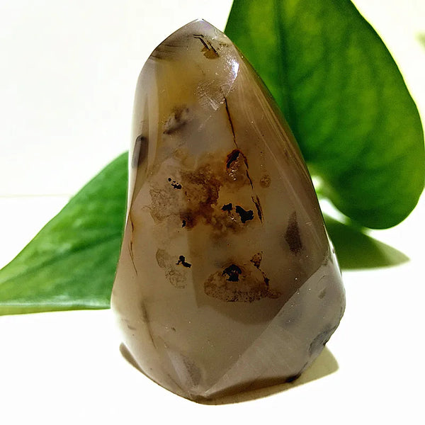 Yellow Moss Agate Flame-ToShay.org
