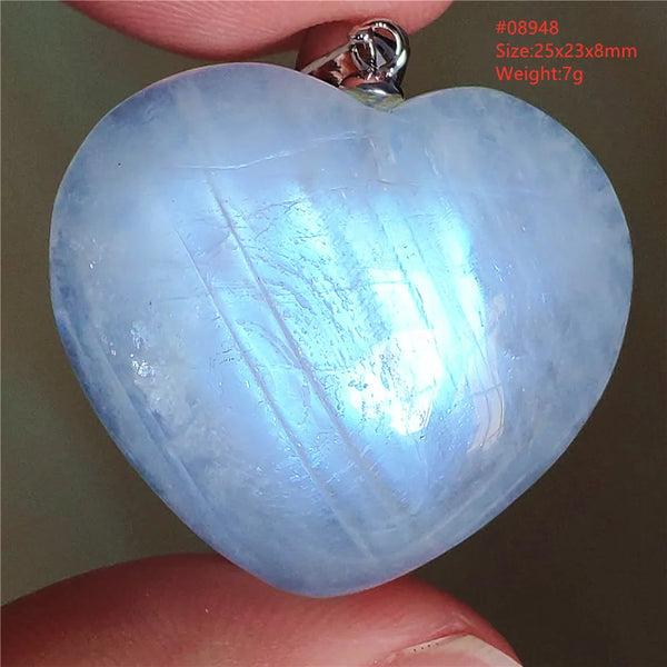 Blue Light Moonstone Pendant-ToShay.org