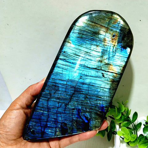 Blue Labradorite Crystal-ToShay.org