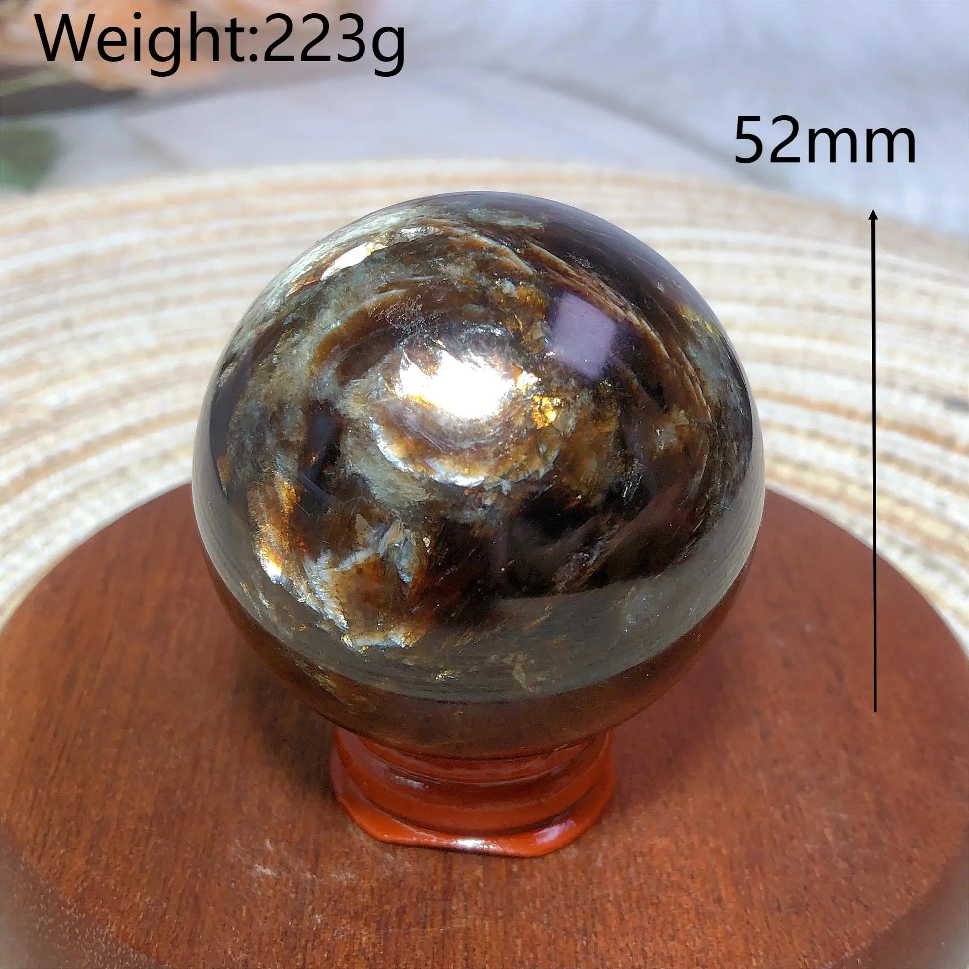 Gold Flash Phlogopite Balls-ToShay.org