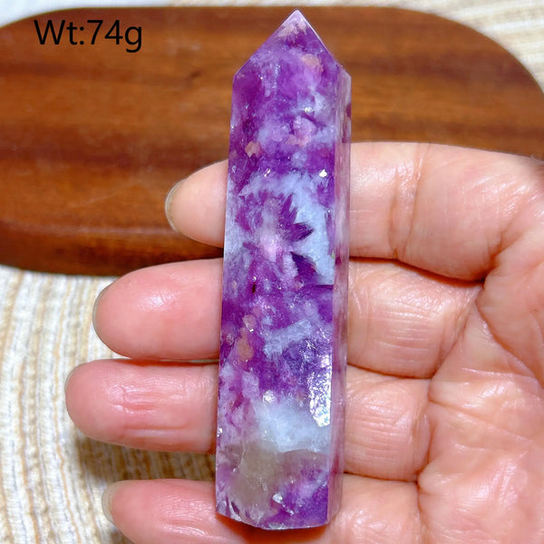 Purple Lepidolite Point-ToShay.org