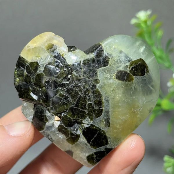 Green Grape Agate Heart-ToShay.org