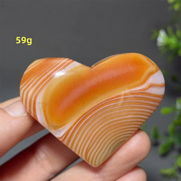 Red Agate Heart-ToShay.org