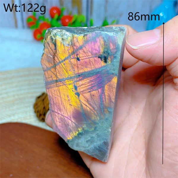 Purple Labradorite Slice-ToShay.org