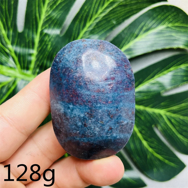 Ruby Sapphire Palm Stone-ToShay.org