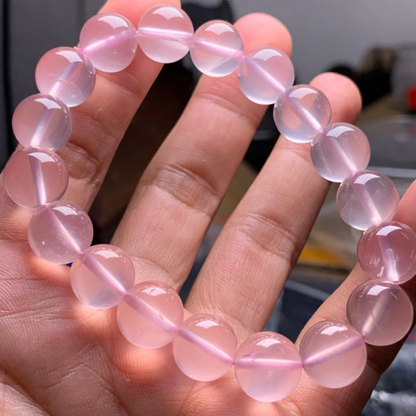 Pink Rose Quartz Bracelet-ToShay.org