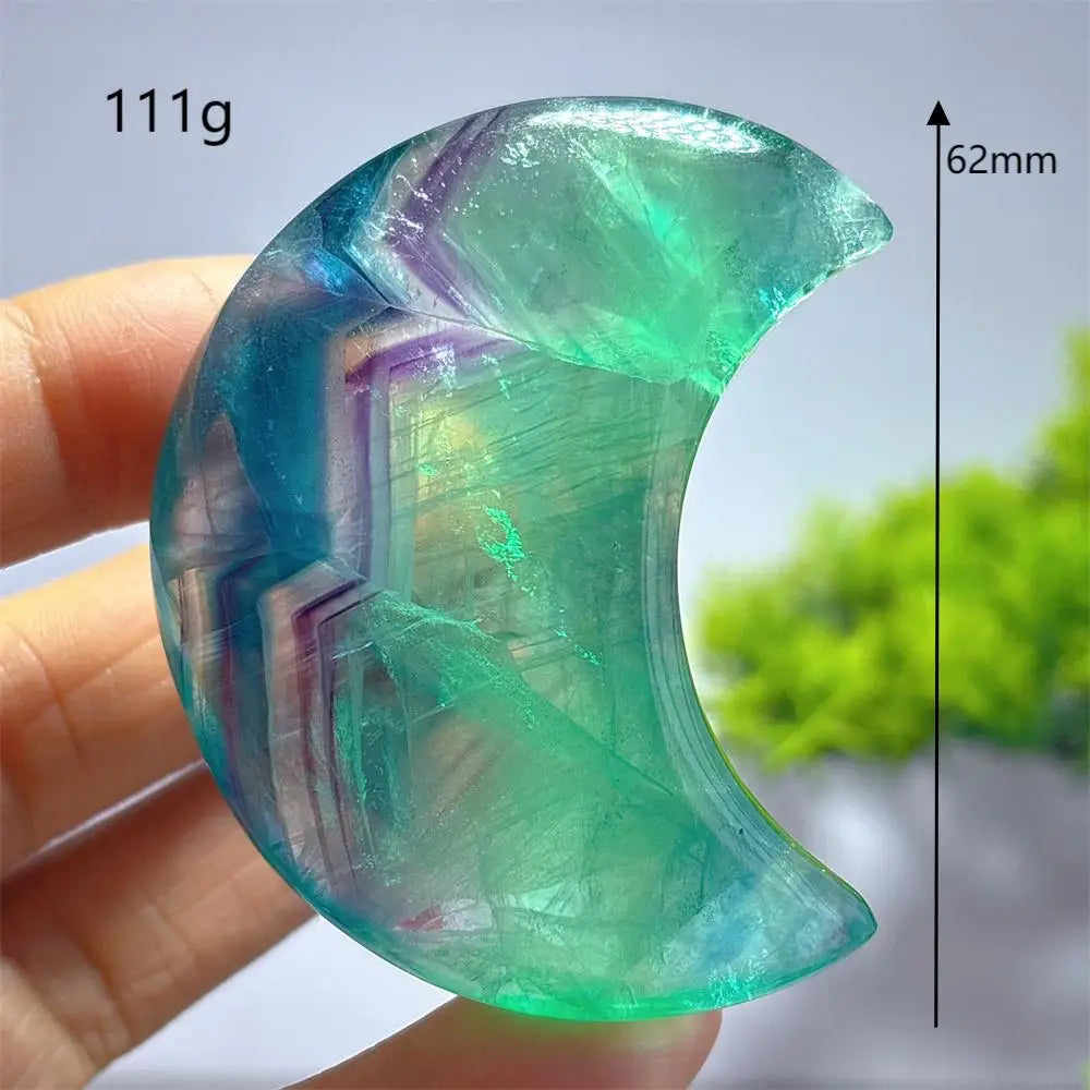 Rainbow Fluorite Moon-ToShay.org