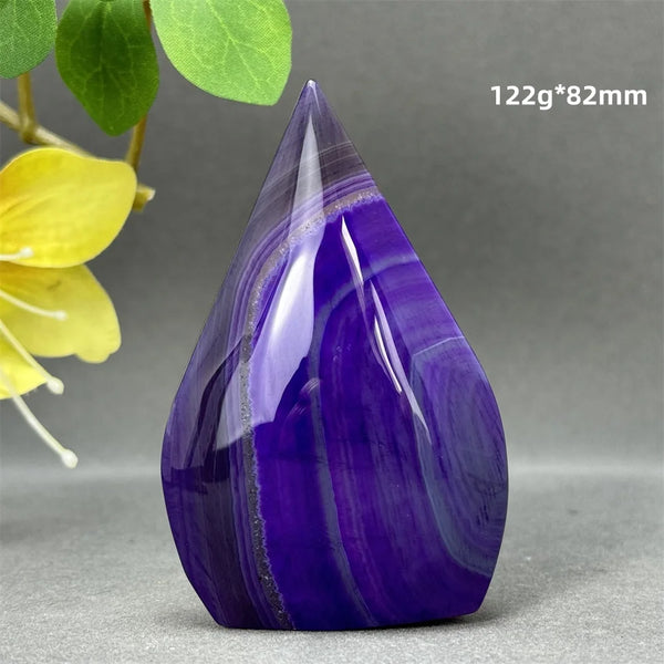 Purple Agate Torch-ToShay.org