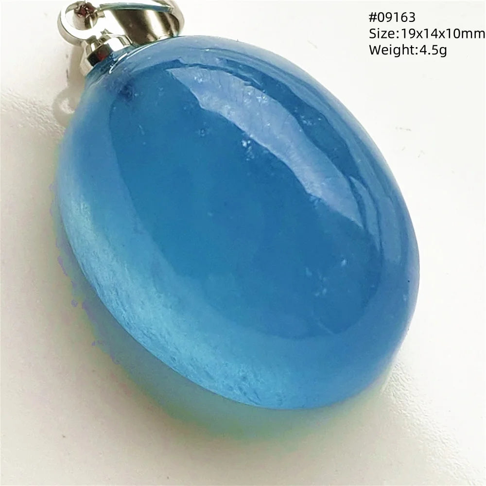 Blue Aquamarine Pendant-ToShay.org
