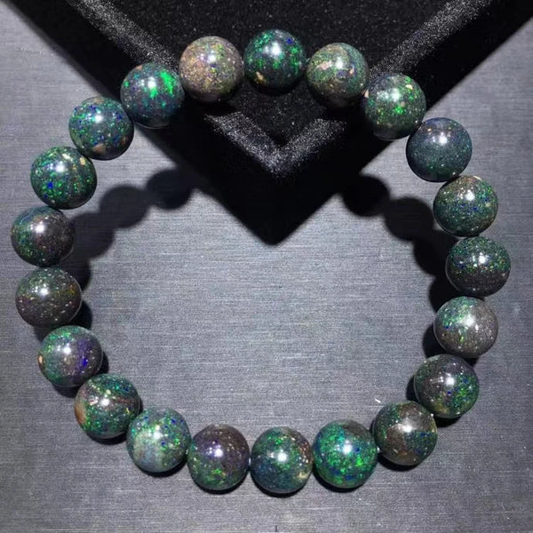 Black Green Opal Bracelet-ToShay.org