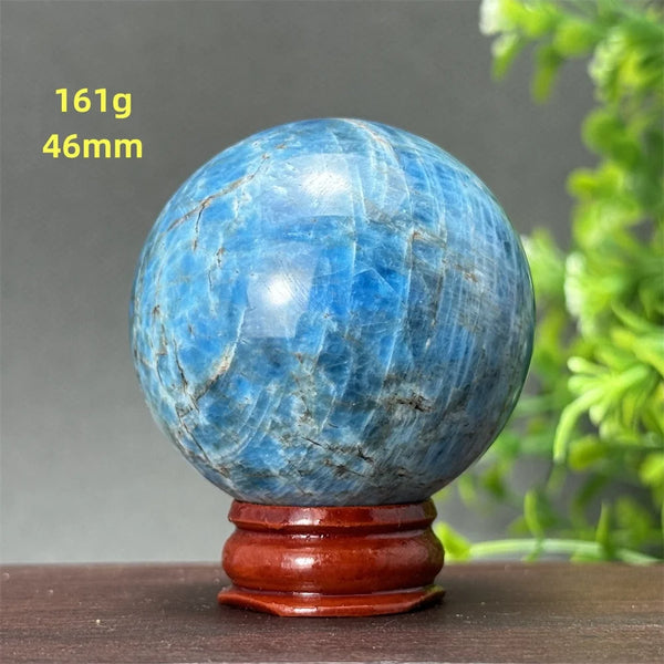 Blue Apatite Quartz Ball-ToShay.org