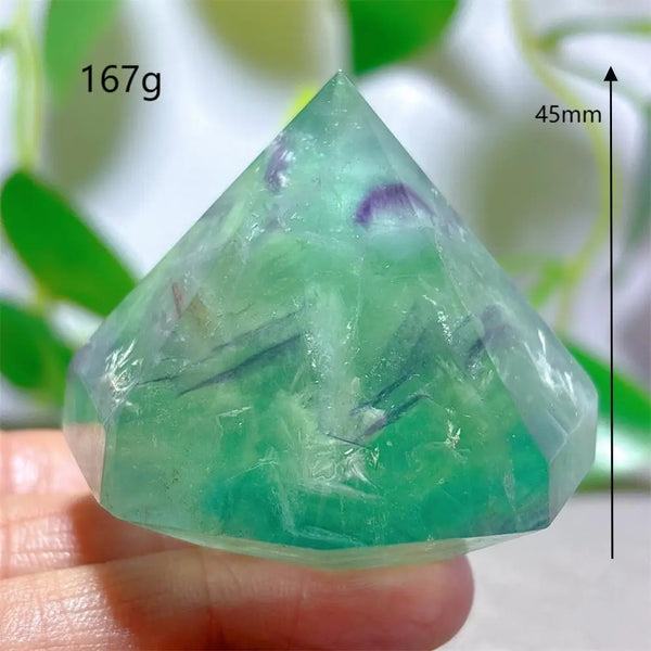 Rainbow Fluorite Diamond-ToShay.org