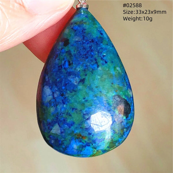 Blue Azurite Pendant-ToShay.org
