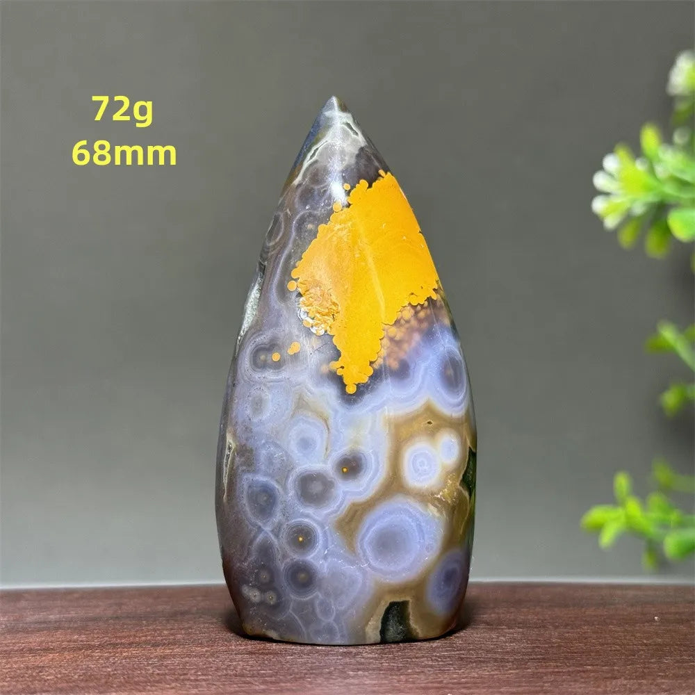 Green Marine Jasper Flame-ToShay.org