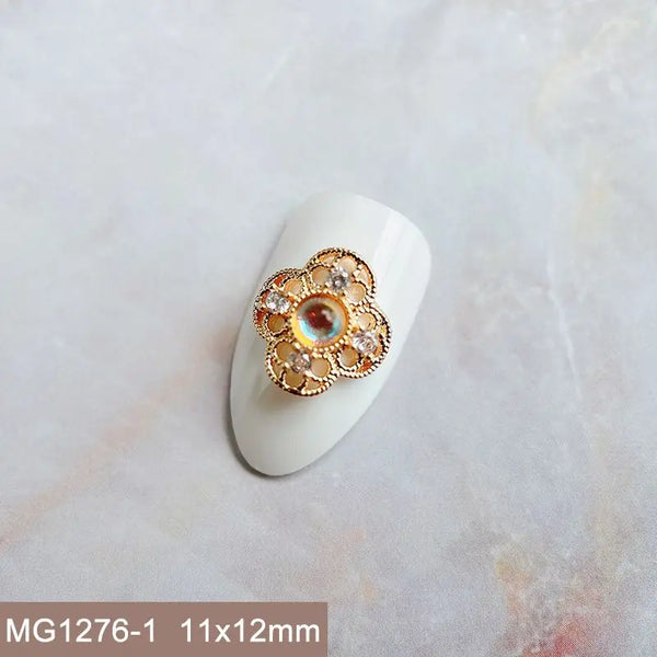 Mixed Gold Crystal Charms-ToShay.org