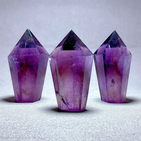 Purple Amethyst Wand Point-ToShay.org