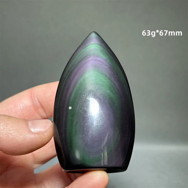 Rainbow Obsidian Torch-ToShay.org