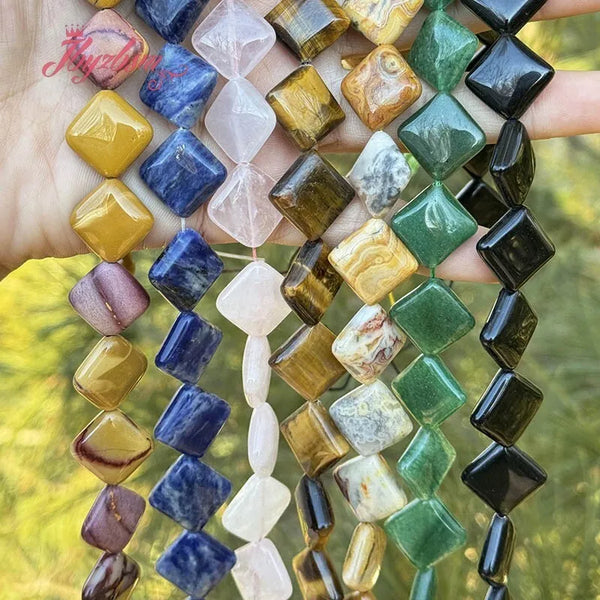 Mixed Crystal Diamond Beads-ToShay.org