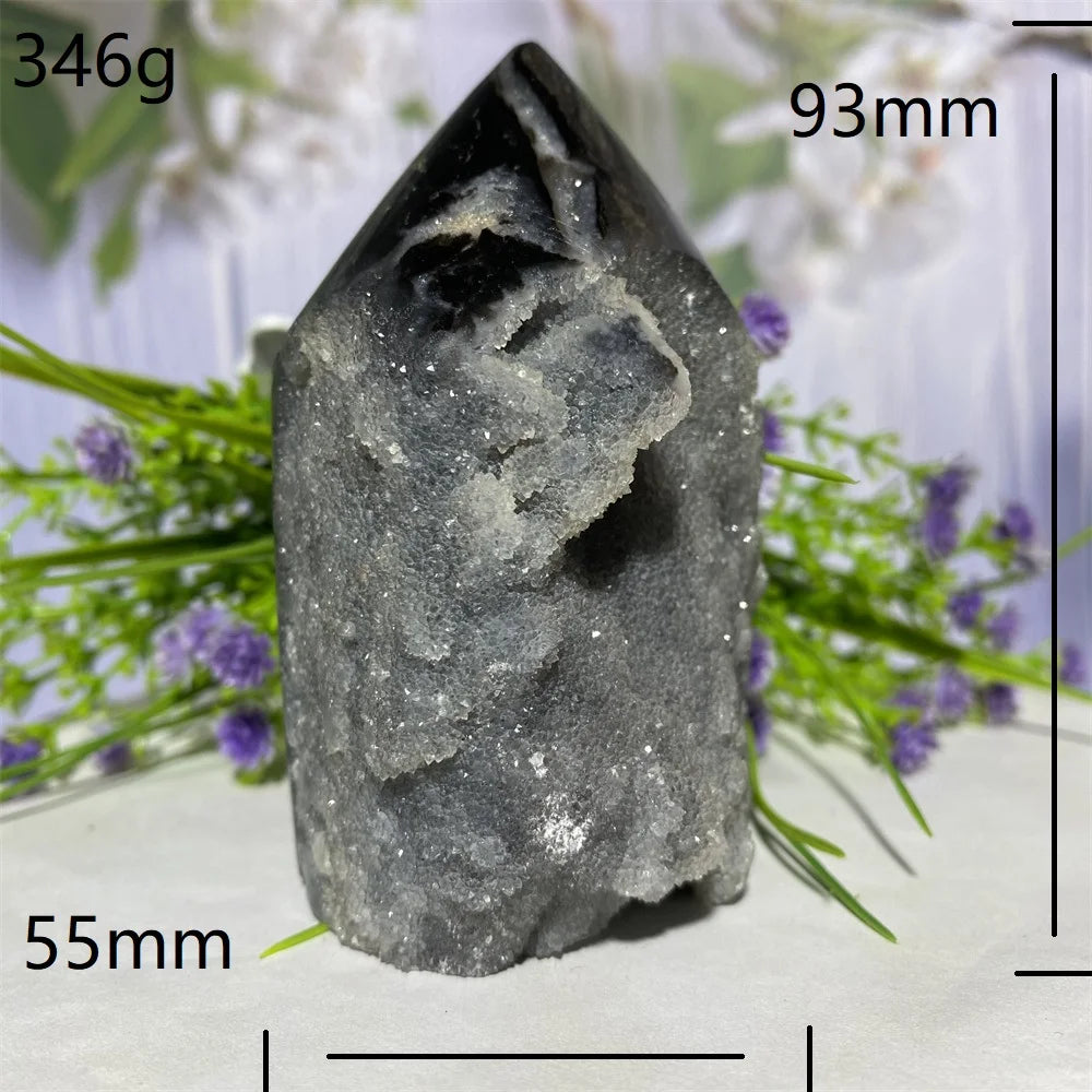 Grey Sphalerite Crystal Cluster-ToShay.org