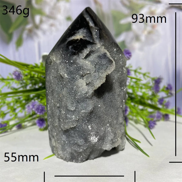 Grey Sphalerite Crystal Cluster-ToShay.org