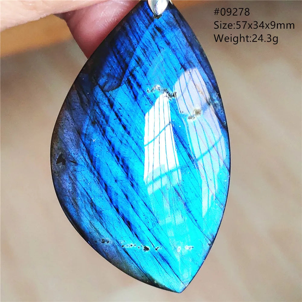 Blue Light Labradorite Pendant-ToShay.org