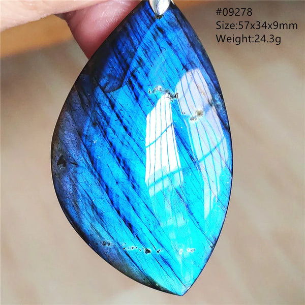 Blue Light Labradorite Pendant-ToShay.org