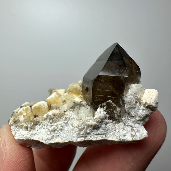 Smokey Tea Crystal Cluster-ToShay.org