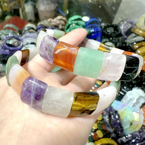 Mixed Crystal Bracelets-ToShay.org
