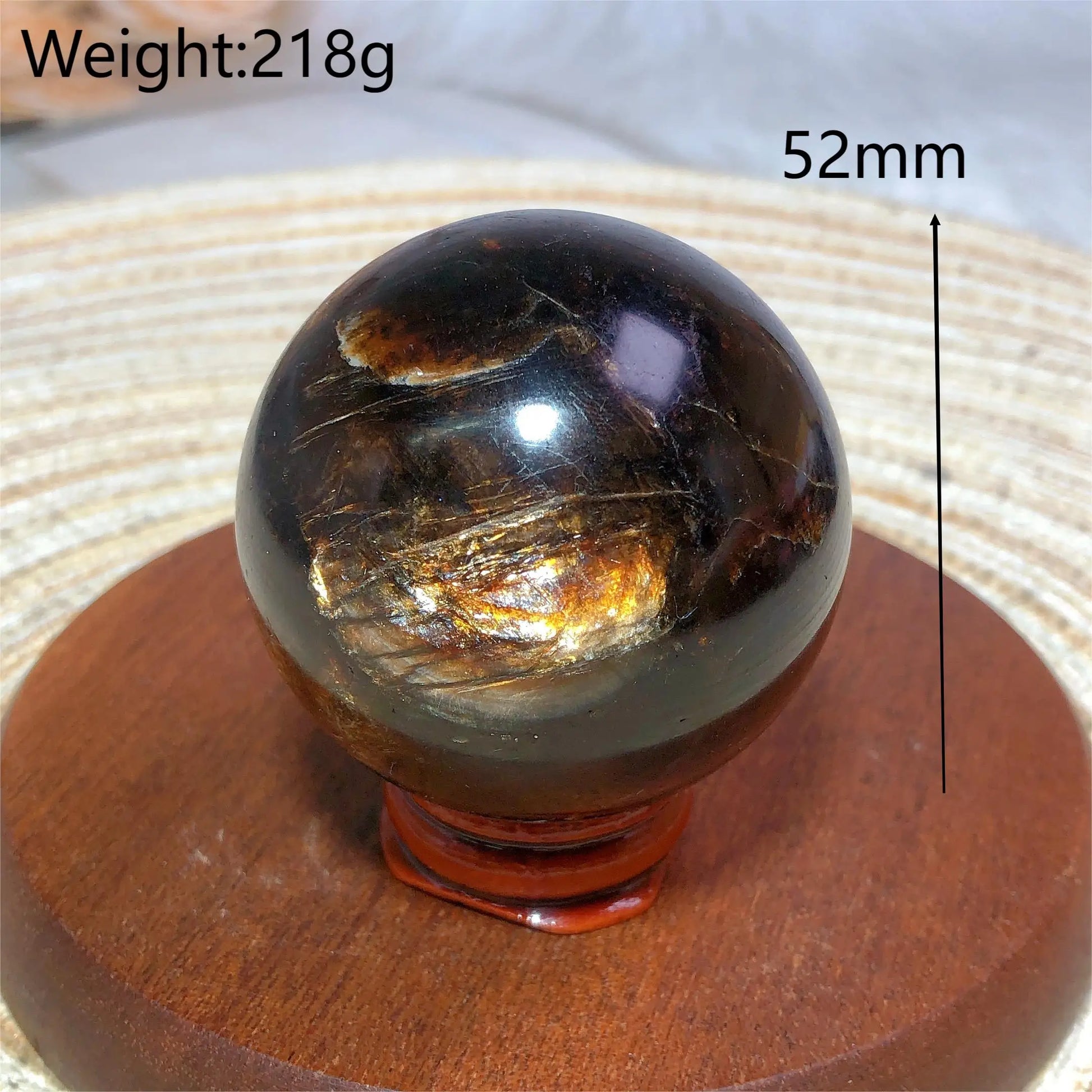 Gold Flash Phlogopite Balls-ToShay.org