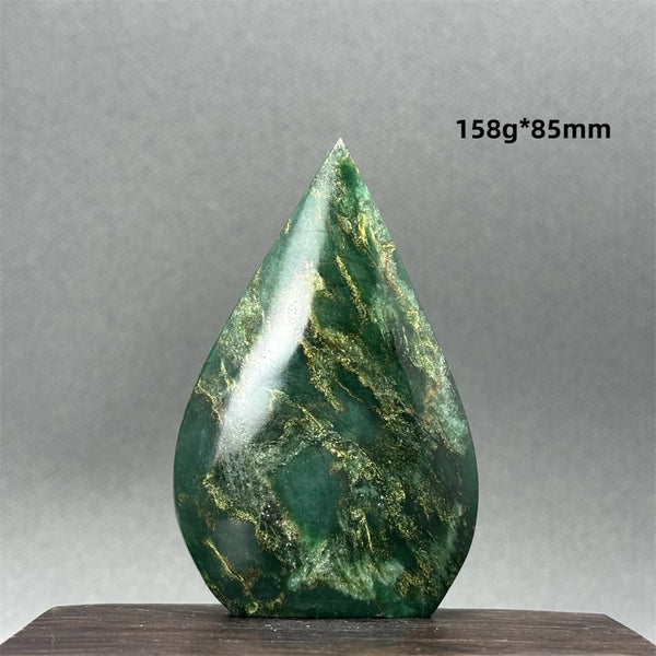 Green Emerald Jasper Torch-ToShay.org