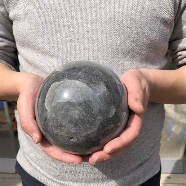 Grey Ocean Jasper Ball-ToShay.org